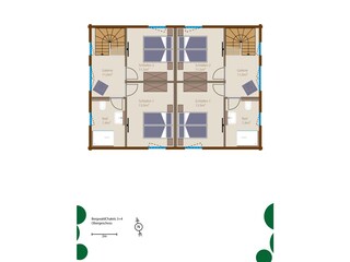 Vakantiehuis Schierke Grondplan 28