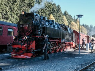 Harzer Schmalspurbahn Bahnhof Schierke