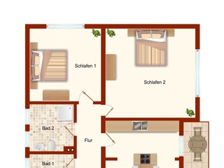 Grundriss Erdgeschoss