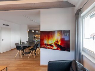 Wohn-/Essbereich mit offener Küche