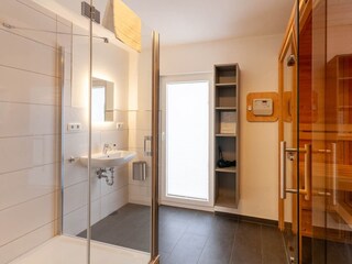 Badezimmer 4 mit Sauna
