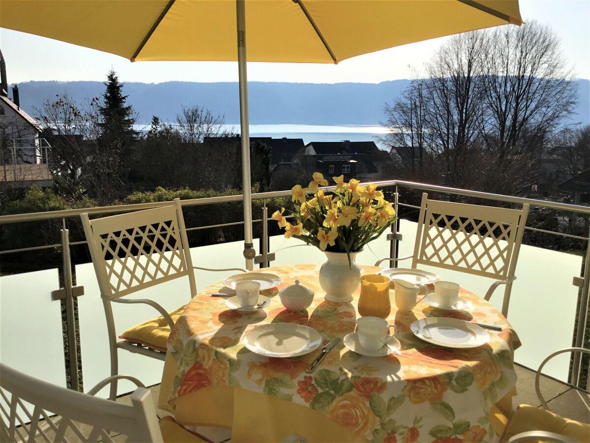 Balkon mit Seeblick