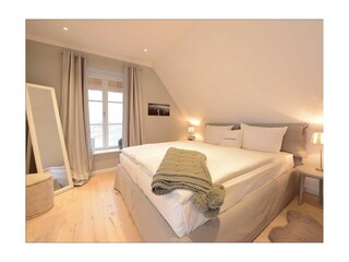 Nantucket Blue- Schlafbereich 2 mit Doppelbett