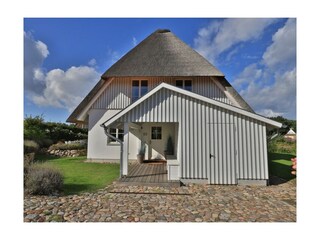 Nantucket Blue - Blick auf das wunderschöne Reethaus