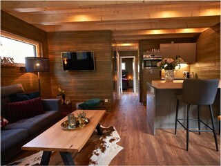 Wohnbereich mit Lounge Ecke