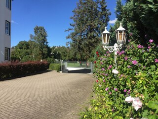 Einfahrt zur Tiefgarage