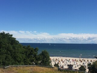 Schöne Blicke immer wieder aufs Meer