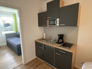 Küche, klein aber fein