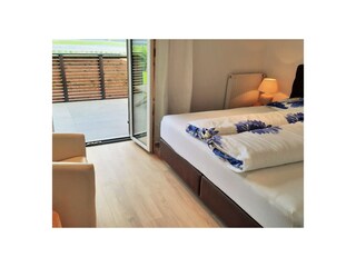 Doppelzimmer mit Terrasse