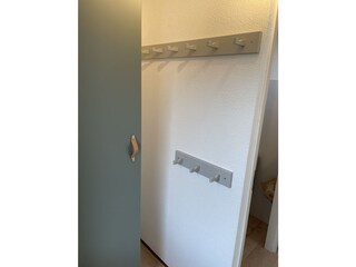 Garderobe im Eingangsbereich