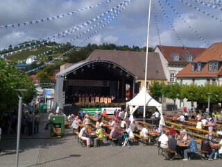 Winzerfest auf dem Markt