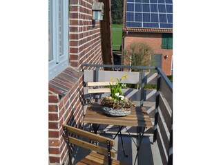 Platz in der Morgensonne