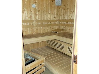 Die Sauna im Haus