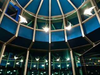 Ferien-im-Leuchtturm - Turmzimmer abends