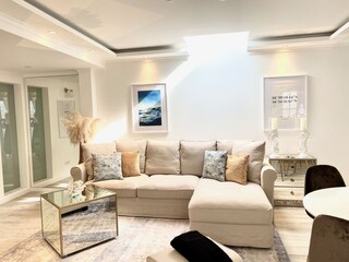 Living Room with smart Tv