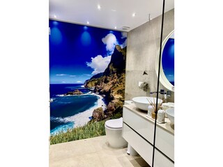 Bathroom with double sink