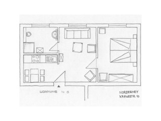 Ferienwohnung Norderney Grundriss 13