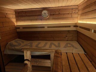 Your very own private sauna with aromatic infusion