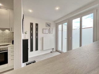 Küche und Eingangsbereich