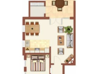 Ferienwohnung Kühlungsborn-Ost Grundriss 14