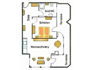 Ferienwohnung Kühlungsborn-Ost Grundriss 14
