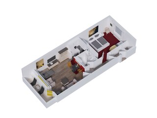 Apartamento de vacaciones Westerland Plano de planta 23