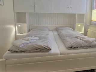 gemütliches Doppelbett