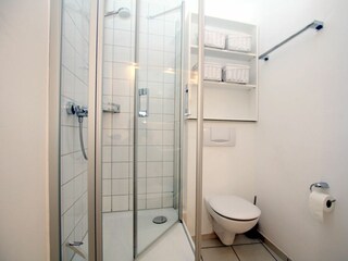 Dusche/WC im Bad