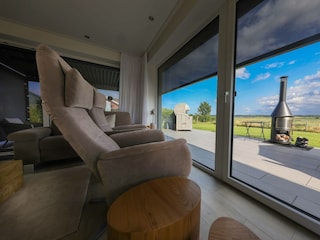 Blick aus Panorama Fenster