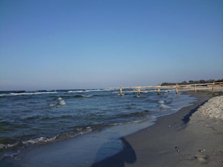 Strand nach Sturm
