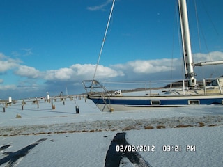 Winter im Barther Hafen