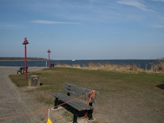 Blick auf den Bodden