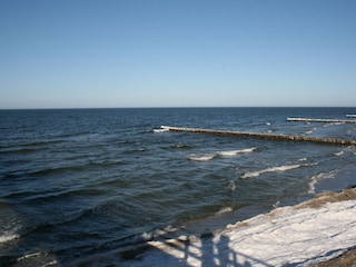 Strand an der Seebrücke