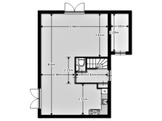 Casa per le vacanze Breskens Pianta del piano 24