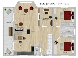 Appartement de vacances Krün Plan d'étage 41