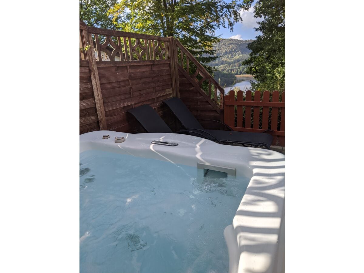 Whirlpool auf Terrasse