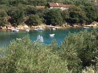 Aussicht vom House 33A aufs Meer