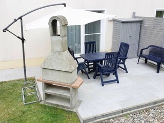Terrasse mit Grillmöglichkeit