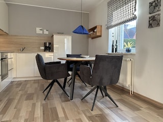 Essbereich und Küche