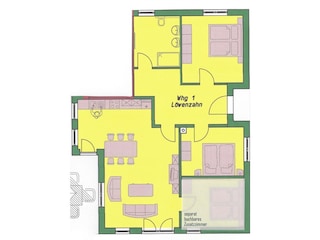 Appartement de vacances Warnow bei Grevesmühlen Plan d'étage 5