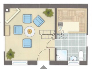 Appartement de vacances Warnow bei Grevesmühlen Plan d'étage 22