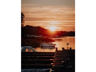 Sonnenuntergang Fleesensee