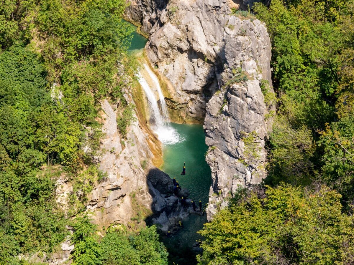 Canyoning am Fluss Cetina