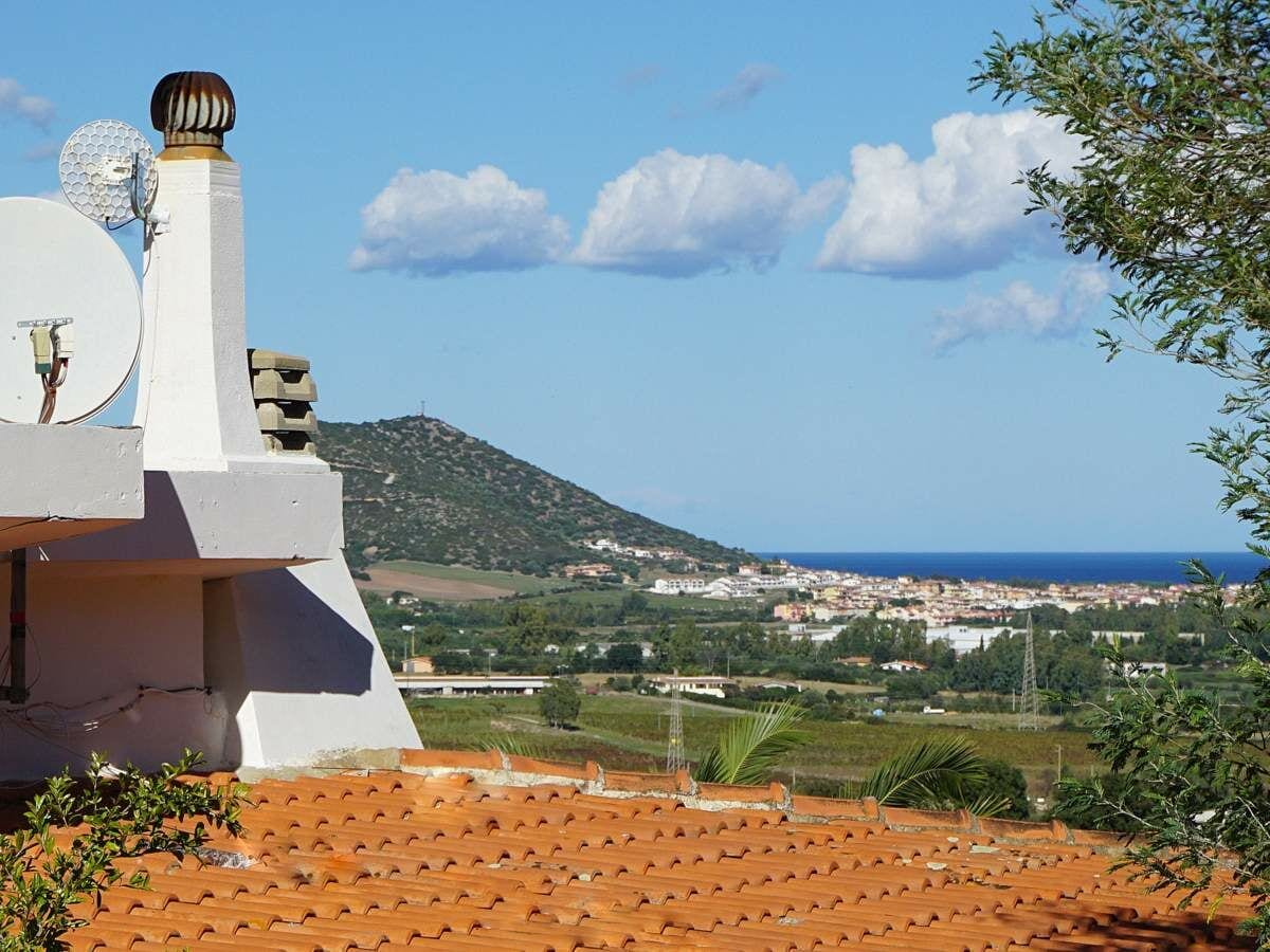 Satellit TV, Blick Richtung La Caletta von der Villa