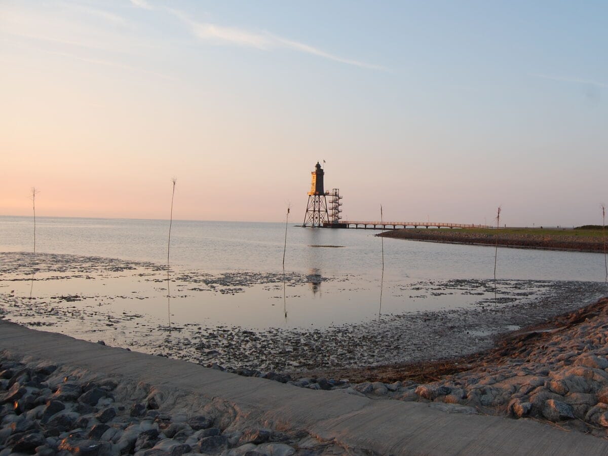 Ebbe im Watt - Abendstimmung