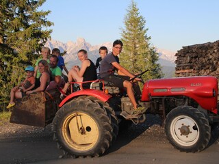 Traktorausflugsfahrt