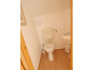 WC oben