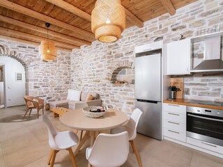 Living room with kitchen
