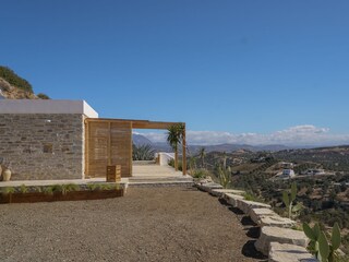 View from parking area