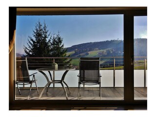 Quartier12*** - ZEIT - Wohnzimmeraussicht